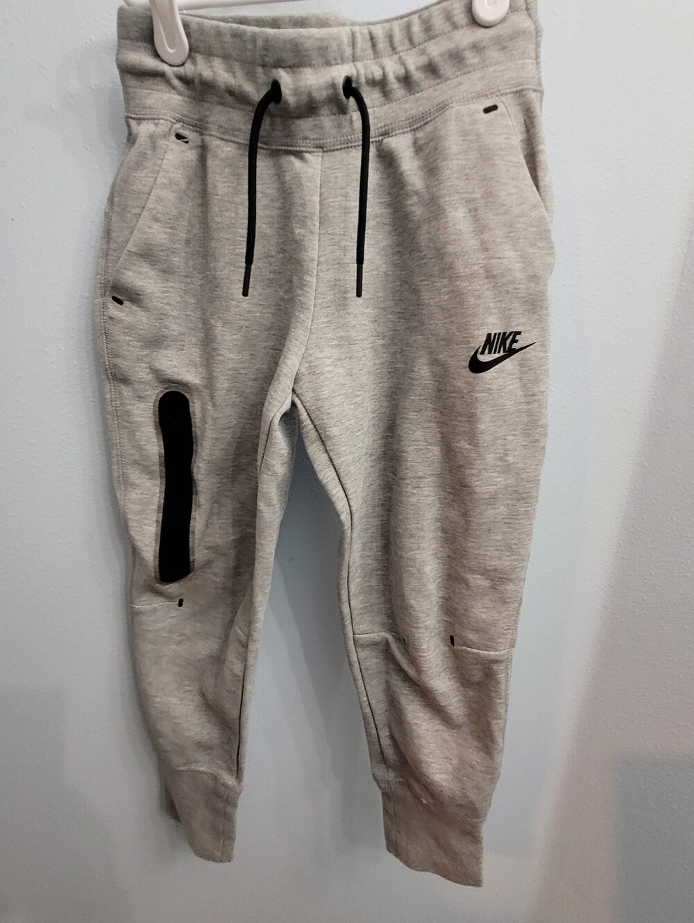Nike Gray Jogger Sweatpants with Black Details Kids Size XS